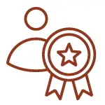 Icone pour mettre en avant l'expertise et l'expérience de SG Aménagement depuis 20 ans